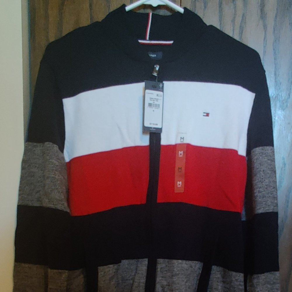 NWT Tommy Hilfiger Color Wilkes Baseball Jacket